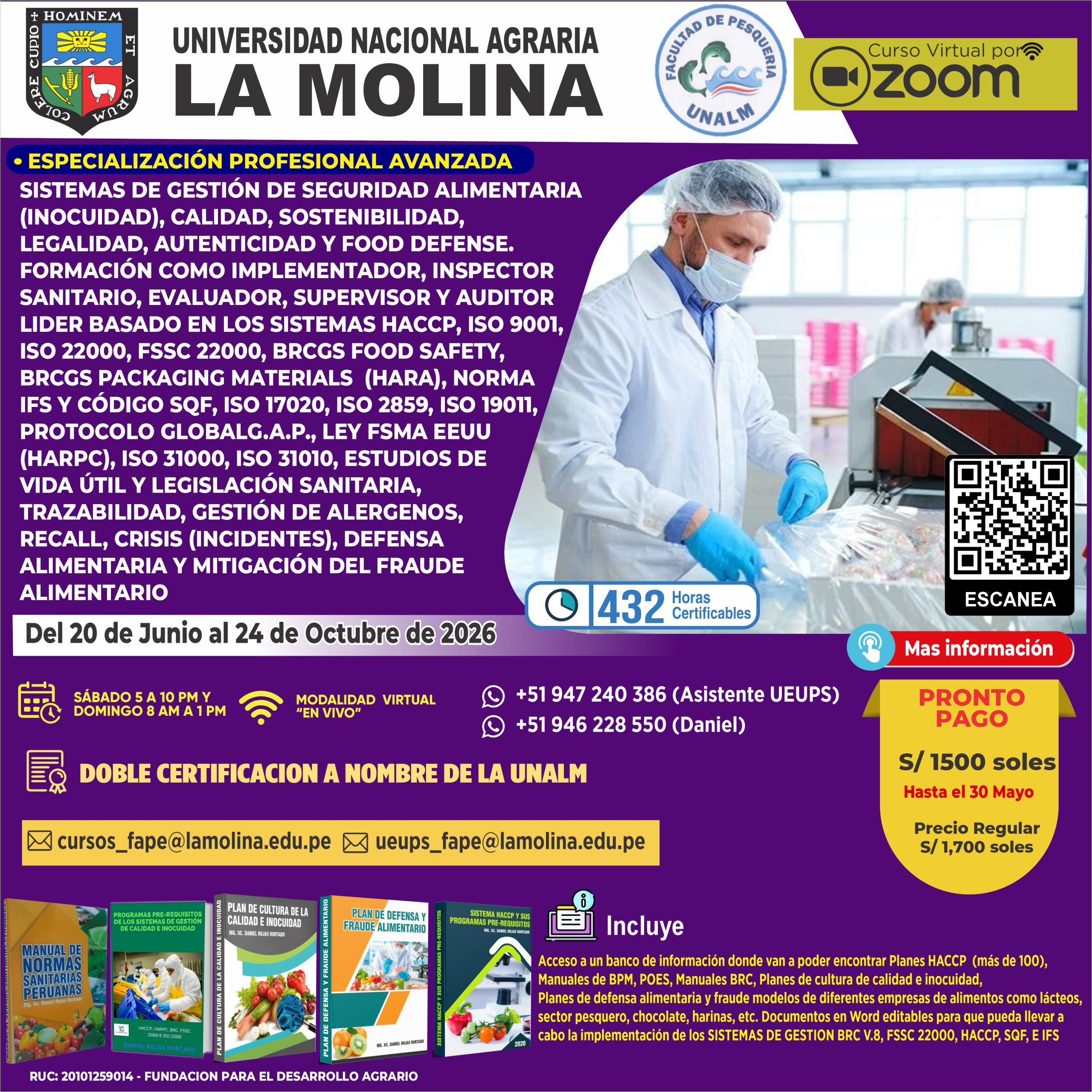Póster Oficial EPA UNALM